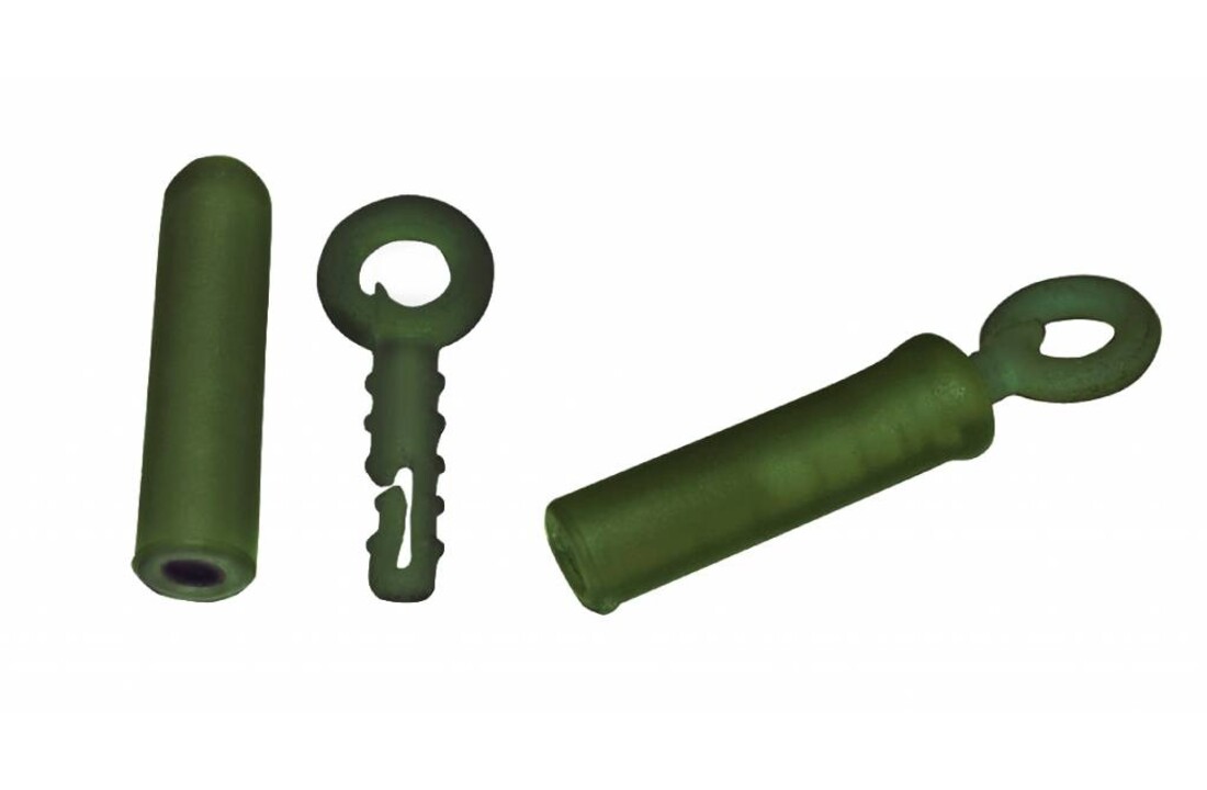 RIG SOLUTIONS BACKLEAD RING WITH RUBBER OLIVE GREEN P/5