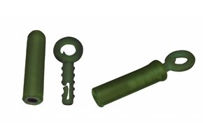 RIG SOLUTIONS BACKLEAD RING WITH RUBBER OLIVE GREEN P/5