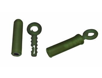 RIG SOLUTIONS BACKLEAD RING WITH RUBBER OLIVE GREEN P/5