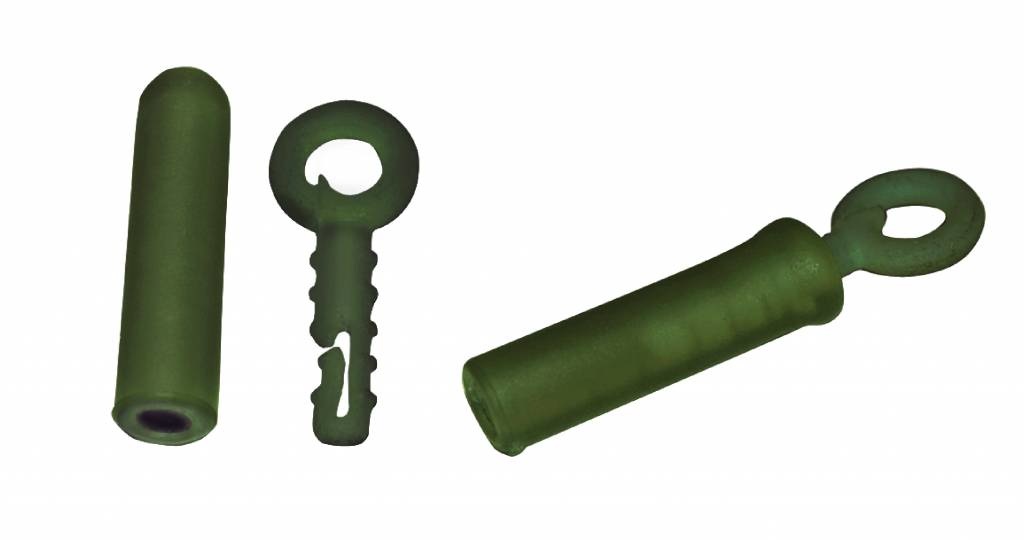 RIG SOLUTIONS BACKLEAD RING WITH RUBBER OLIVE GREEN P/5