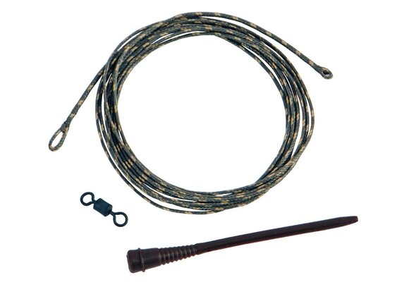 RIG SOLUTIONS FREE-FALL 1.4M DOUBLE LOOP WITH SPARE SHOKKA SLEEVE AND SWIVEL