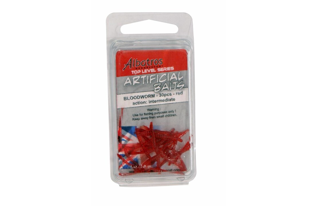 ARTIFICIAL BLOODWORM RED P/30