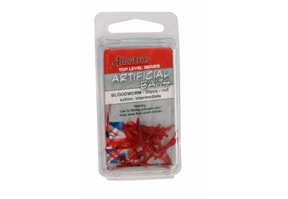 ARTIFICIAL BLOODWORM RED P/30
