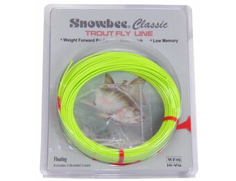 CLASSIC FLY LINE FLOATING HI VIZ CFHV/5 KLEUR CHARTREUSE