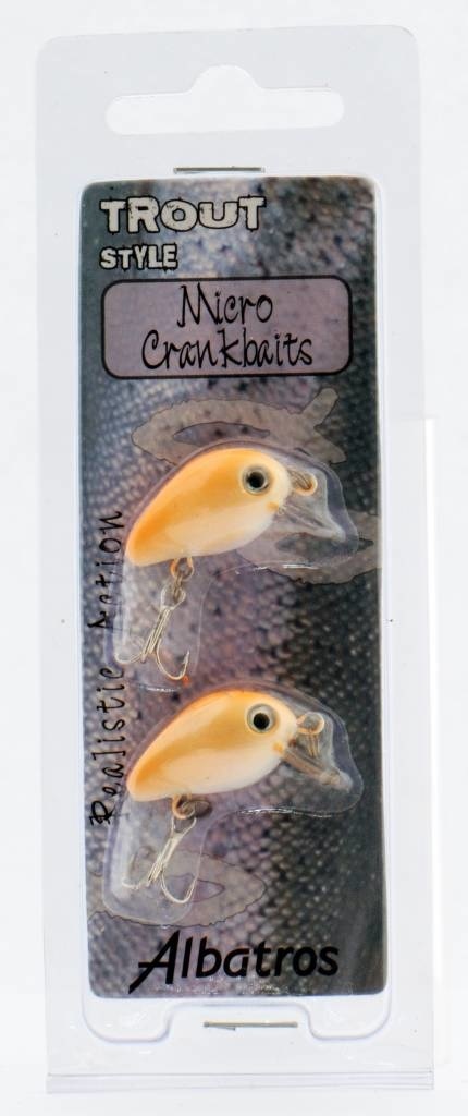 TROUT CRANK BAIT BLUE P/2