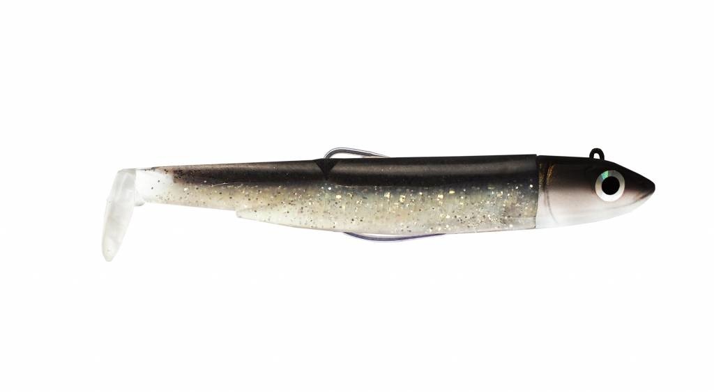 BLACK MINNOW DOUBLE COMBO SHORE 3 GRAM TROUT SPECIAL OFF SHORE 6GR TROUT SPECIAL