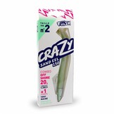 CRAZY SAND EEL 100 COMBO SHORE PEARL GREEN + 5 GRAM JIGHEAD PEARL GREEN + EXTRA BODY