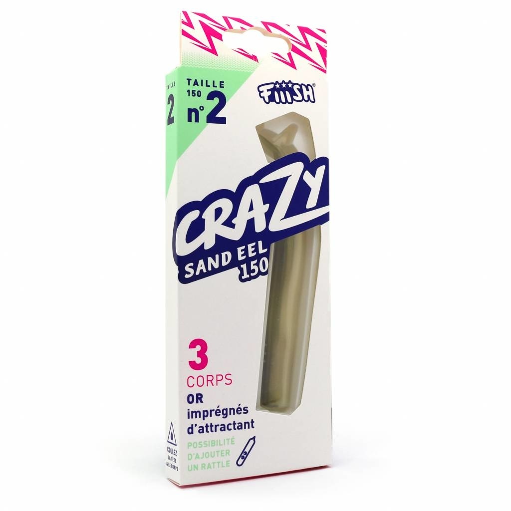 CRAZY SAND EEL 3 BODIES GOLD