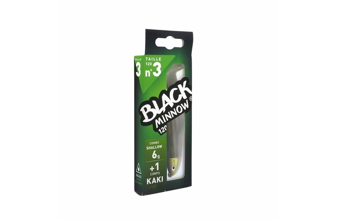 BLACK MINNOW COMBO SHALLOW 6 GRAM KAKI + KAKI BODY