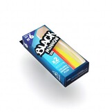 BLACK MINNOW 200 2 LURES BODIES ORANGE / YELLOW