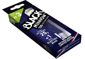 BLACK MINNOW 120 COMBO OFF SHORE 25 GRAM ELECTRIC BLUE + LURE BODY ELECTRIC BLUE