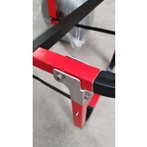 BEACH TROLLY ROOD MET BAKKEN EN 2 ONDERLIJNEN KAMMEN