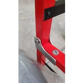 BEACH TROLLY ROOD MET BAKKEN EN 2 ONDERLIJNEN KAMMEN