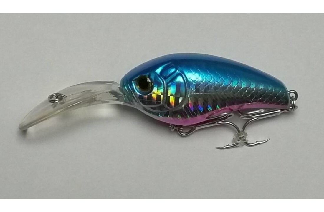 BIG LIPP 9 CM BLAUW/PAARS 13 GRAM