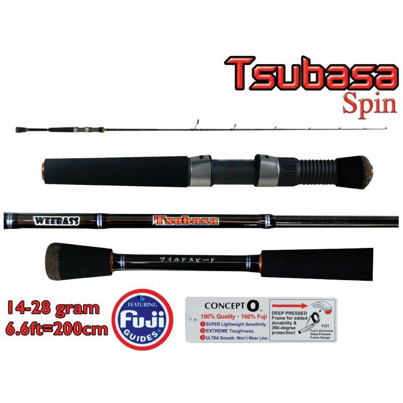 TSUBASA SPIN TBC 662 6.6" 14 > 28 GRAM