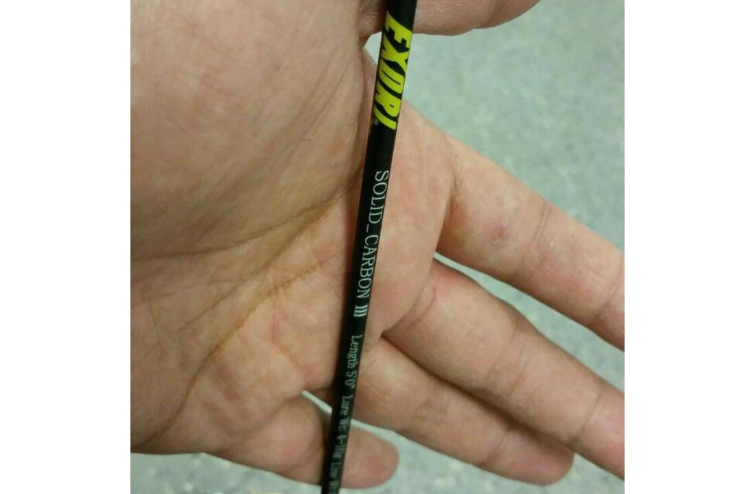 EXORI SOLID CARBON III 4.6" 4 > 10 GRAM  4 > 8 LB