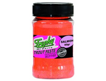 TROPHY NO.1 BAITS TROUT PASTE SALMON/ORANGE 60 GRAM