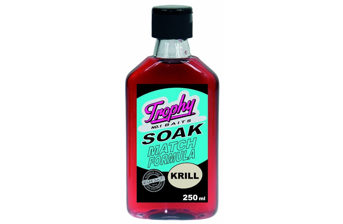 TROPHY NO.1 BAITS SOAK KRILL 250ML