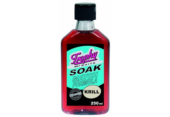 TROPHY NO.1 BAITS SOAK KRILL 250ML