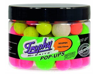 TROPHY NO.1 BAITS POP-UPS 10 & 15MM SCOPEX 70 GRAM