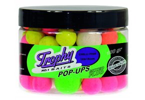 TROPHY NO.1 BAITS POP-UPS 10 & 15MM CHILLI FISH 70 GRAM