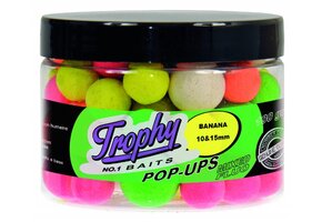 TROPHY NO.1 BAITS POP-UPS 10 & 15MM BANANA 70 GRAM