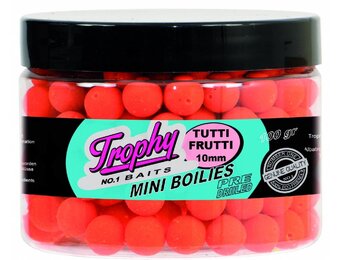TROPHY NO.1 BAITS MINI BOILIES 10MM TUTTI FRUTTI 100 GRAM