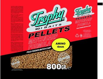 TROPHY NO.1 BAITS AMINO 4MM PELLETS 800 GRAM