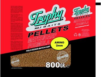 TROPHY NO.1 BAITS AMINO 2MM PELLETS 800 GRAM