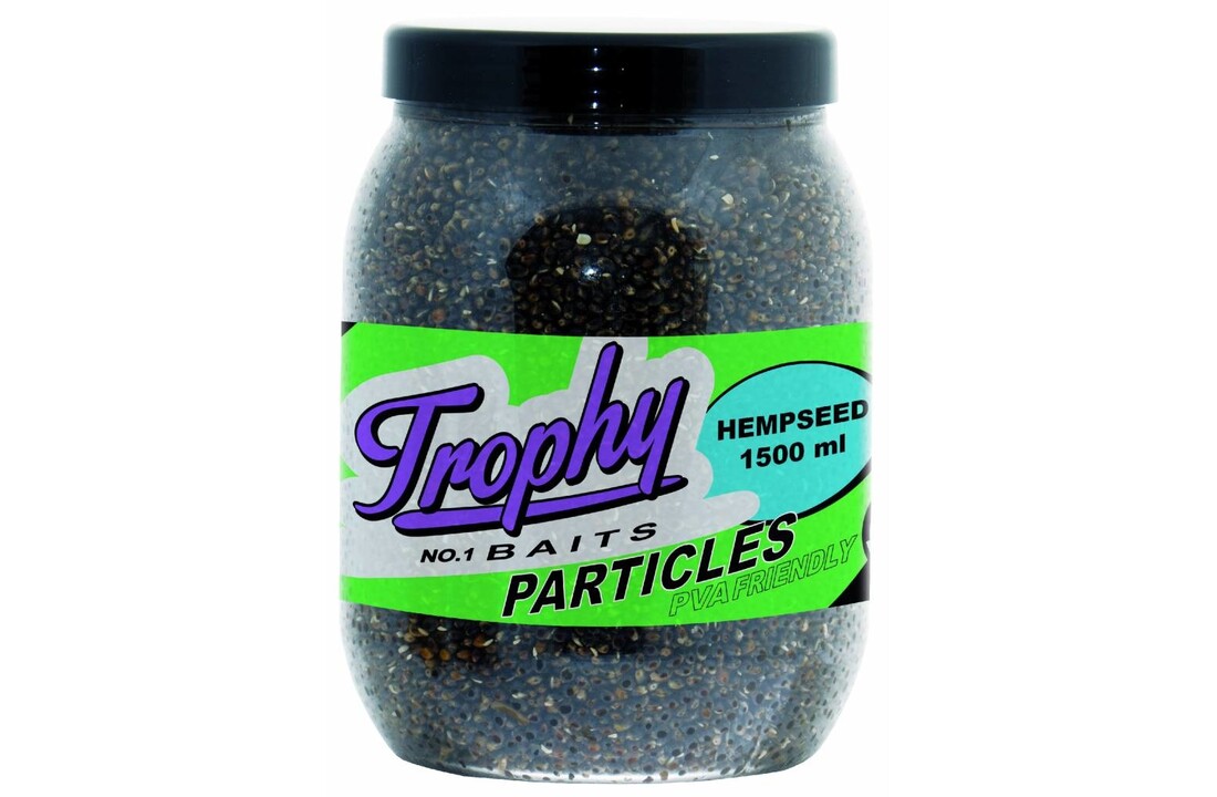 TROPHY NO.1 BAITS PARTICLES HEMPSEED 1500ML