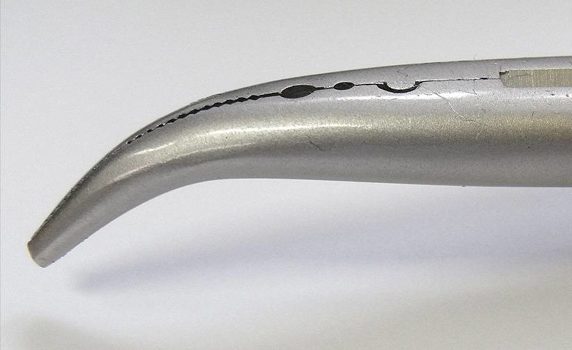 BENT NOSE PLIERS 18 CM