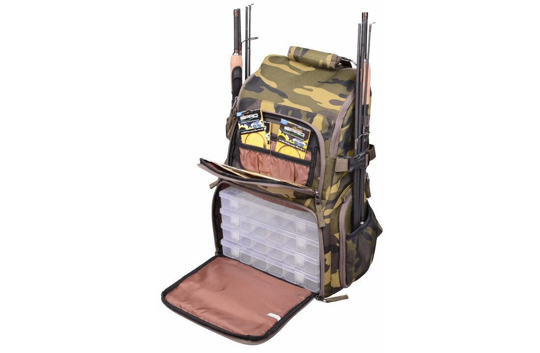 SPRO DOUBLE CAMOU BACK PACK