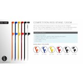 ALU STRANDSTEUN 120 CM WIT