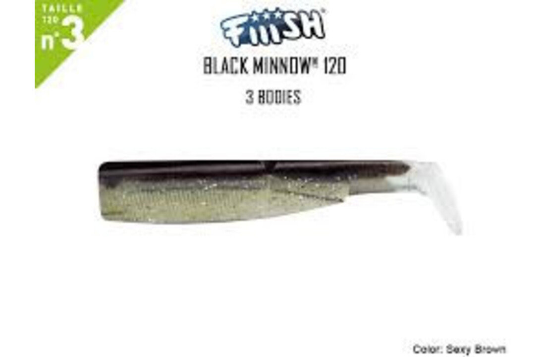 BLACK MINNOW NO 3 SEXY BROWN
