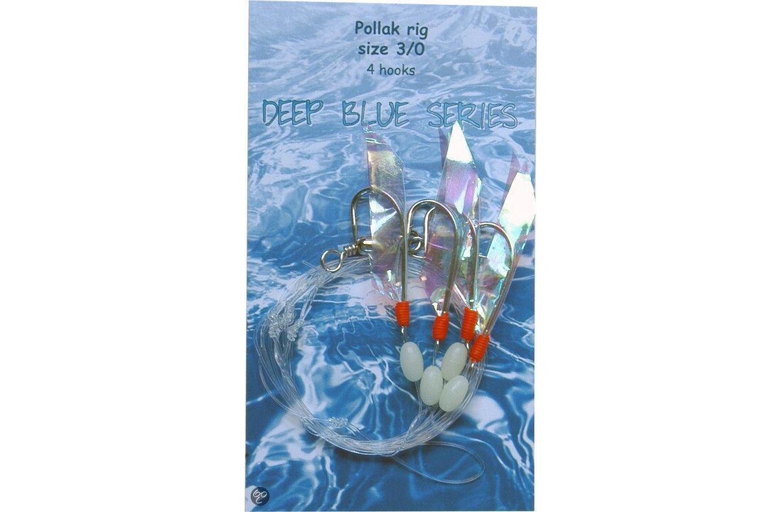 POLLACK RIG SHINYFLY FLEX 4 HKS #3/0