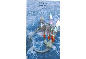 POLLACK RIG SHINYFLY FLEX 4 HKS #3/0