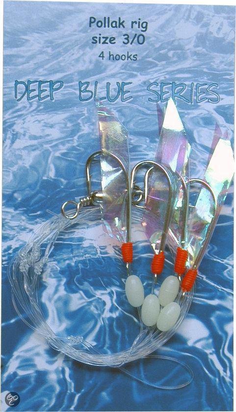 POLLACK RIG SHINYFLY FLEX 4 HKS #3/0