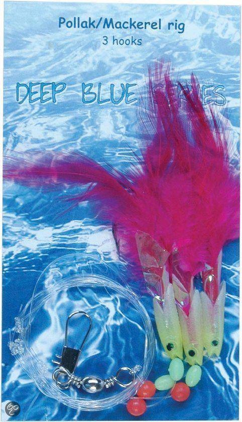 POLLACK/MACKEREL RIG 3 HKS PINK #3/0