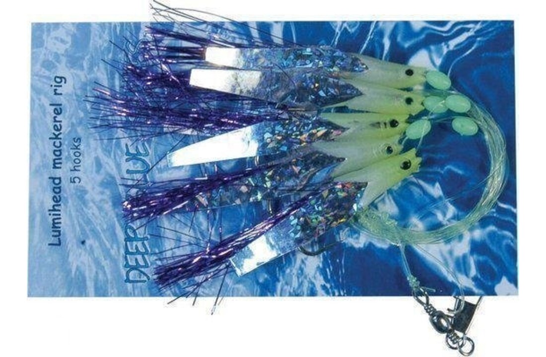 LUMIHEAD MACKEREL RIG 5 HKS #1/0