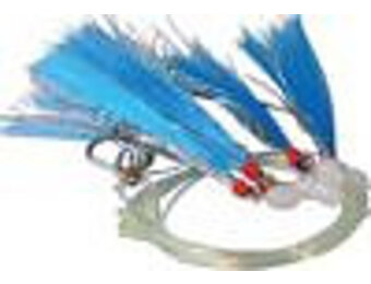 MACKEREL RIG WHITE GLITTER 5 HKS #1
