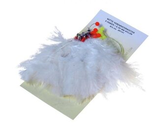 VERENPATERNOSTER 6 HAKEN NR 1/0 WIT