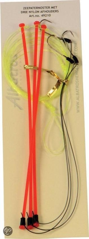 PATERNOSTER 3 NYLON AFHOUDERS 3 HAKEN NR 6