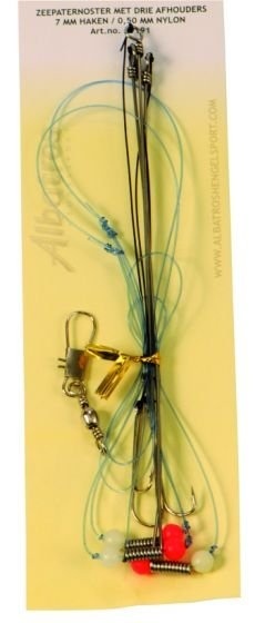 PATERNOSTER 3 AFHOUDERS 3 HAKEN 7 MM