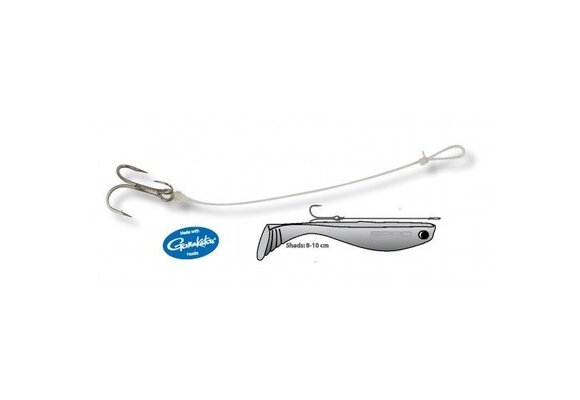 SHAD FLUOROCARBON STINGER 6.5 CM 13B #4 30 LB P/2