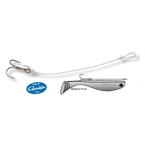 SHAD FLUOROCARBON STINGER 6.5 CM 13B #4 30 LB P/2