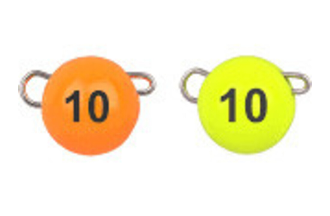 FREESTYLE TUNGSTEN BOTTOM JIG GLOW ORANGE/CHART 7 GRAM