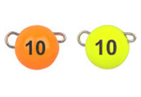 FREESTYLE TUNGSTEN BOTTOM JIG GLOW ORANGE/CHART 7 GRAM