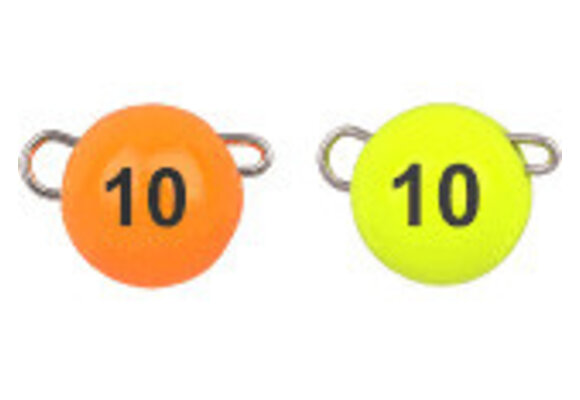 FREESTYLE TUNGSTEN BOTTOM JIG GLOW ORANGE/CHART 7 GRAM