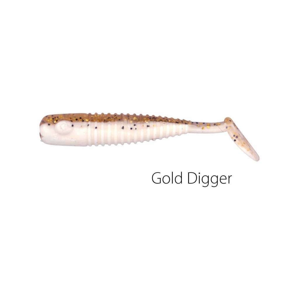FS UP SLUG SHADS 37MM GOLD DIGGER P/8