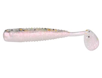 FS UP SLUG SHADS 37MM SALT & PEPPER P/8